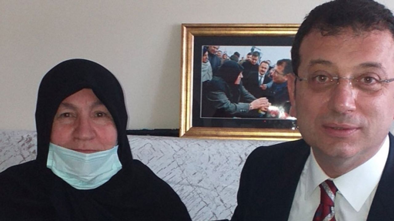 Ekrem İmamoğlu'dan ‘sana oy vermem’ diyen Mahruze Keleş'i ikinci ziyaret
