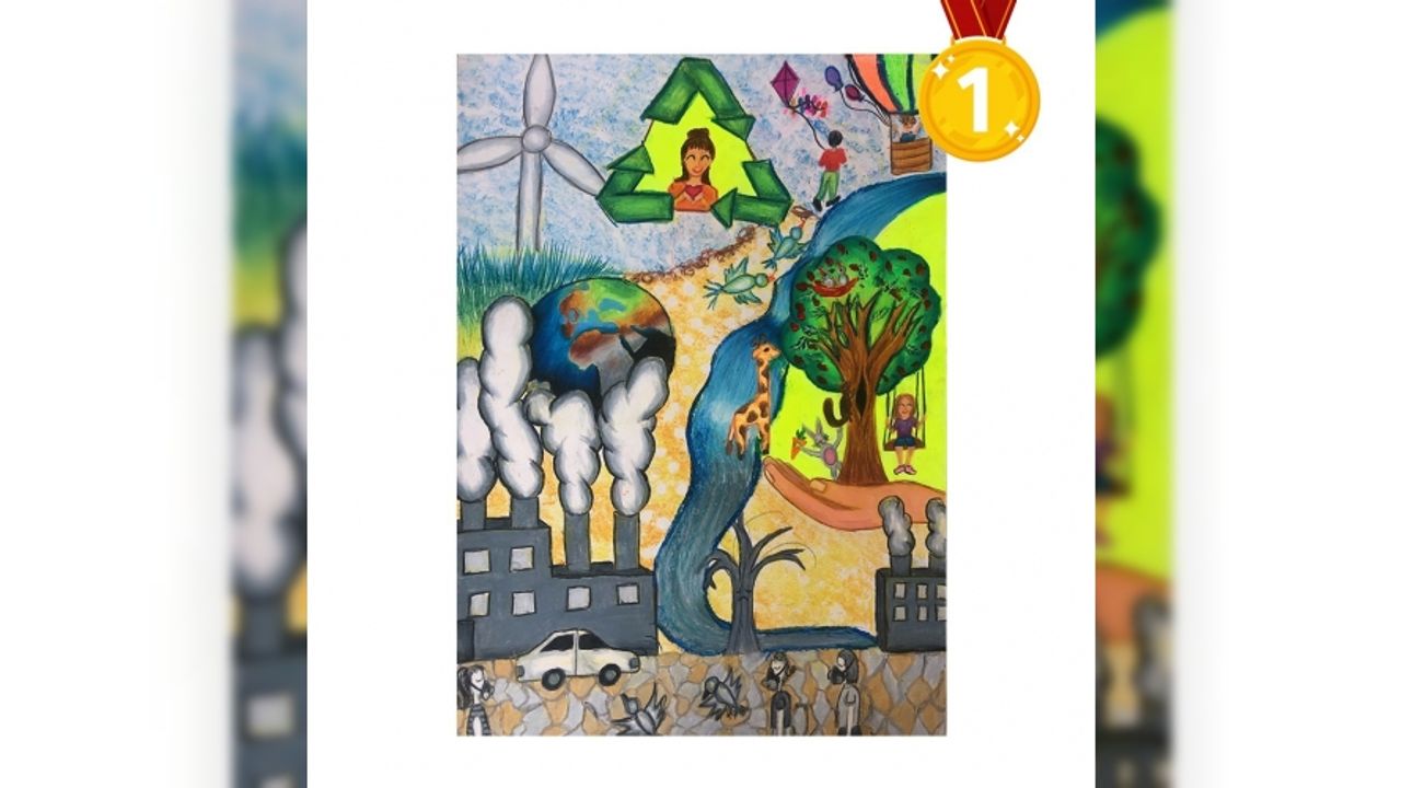 Akkuyu Nükleer A.Ş. Ulusal Çocuk Resim Yarışmasında dereceye girenler belli oldu