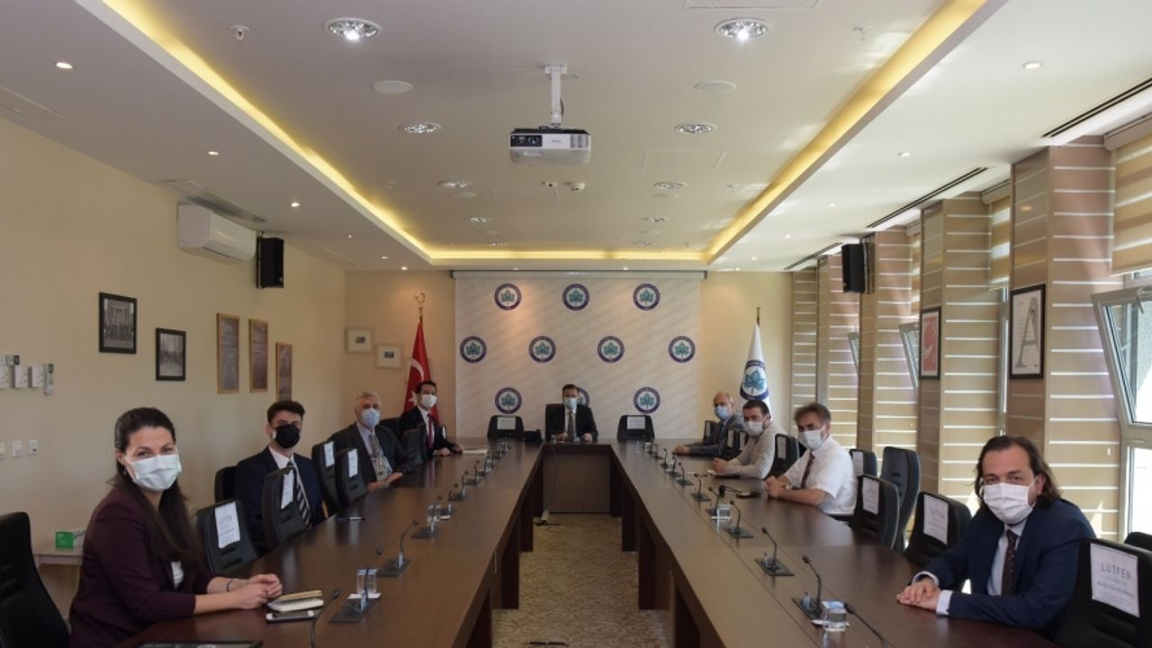 İTÜ Mezunlar Derneği’nden Rektör Prof. Dr. Kemal Şenocak’a ziyareti