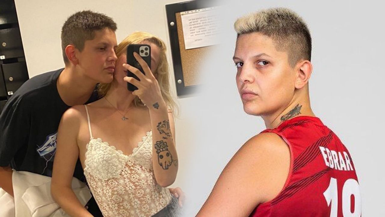 Filenin pembe saçlı sultanı Ebrar Karakurt, kadın sevgilisi ile fotoğraf paylaştı; sosyal medya karıştı!