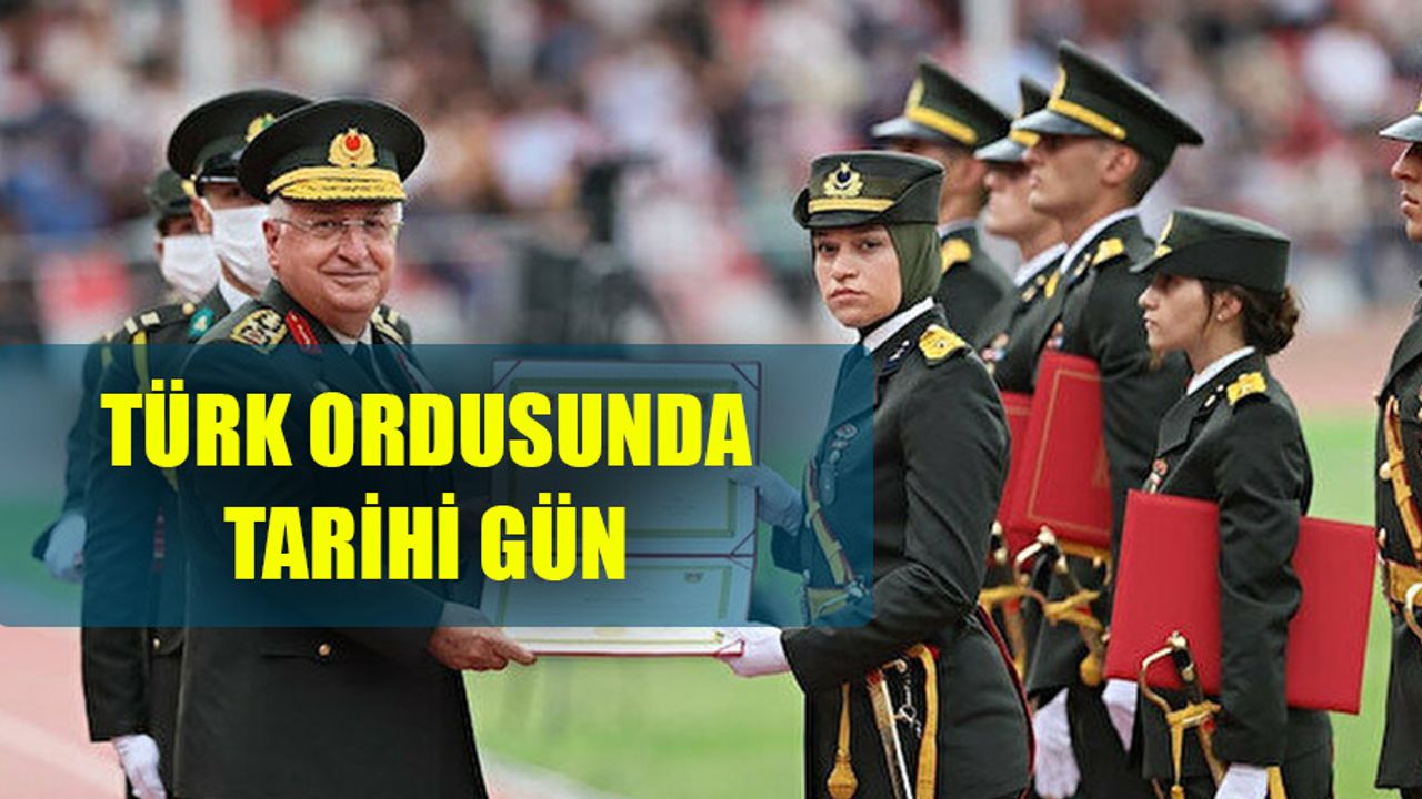 Kara Harp Okulu tarihinin ilk başörtülü subayı: Müberra Öztürk