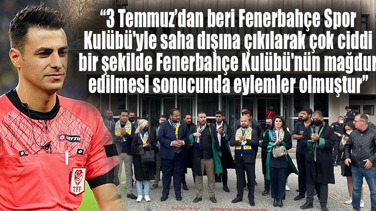 Fenerbahçe'den Ali Şansalan hakkında suç duyurusu