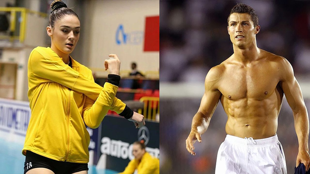 Milli voleybolcu Zehra Güneş Cristiano Ronaldo hayranı çıktı!