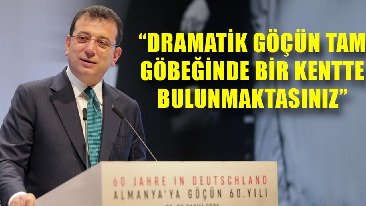 İmamoğlu’ndan ‘Mülteci’ Uyarısı: İnsanların Huzurunu Düşünmeksizin Hareket Etmek Talihsizlik