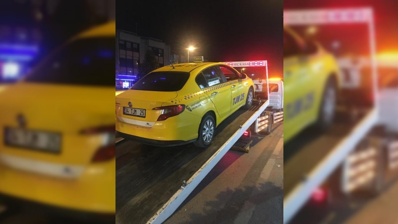 ‘Karşının taksisiyim’ diyerek yolcu almayan taksicilere para ve trafikten men cezası