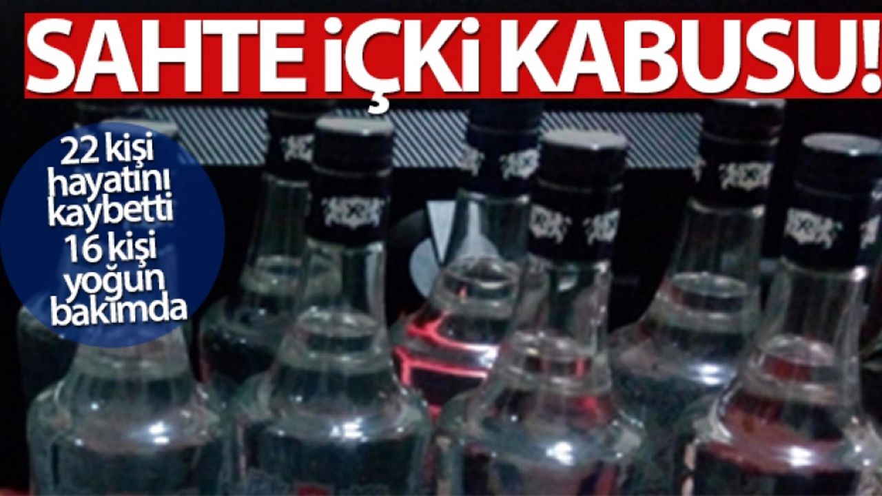 İstanbul Valiliği "Sahte alkol zehirlenmesi nedeniyle 22 kişi hayatını kaybetti"