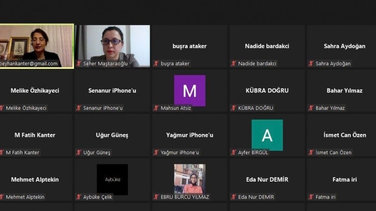 “Osmanlı Basın Hayatında Kadın Yazarlar” başlıklı e-konferans düzenlendi