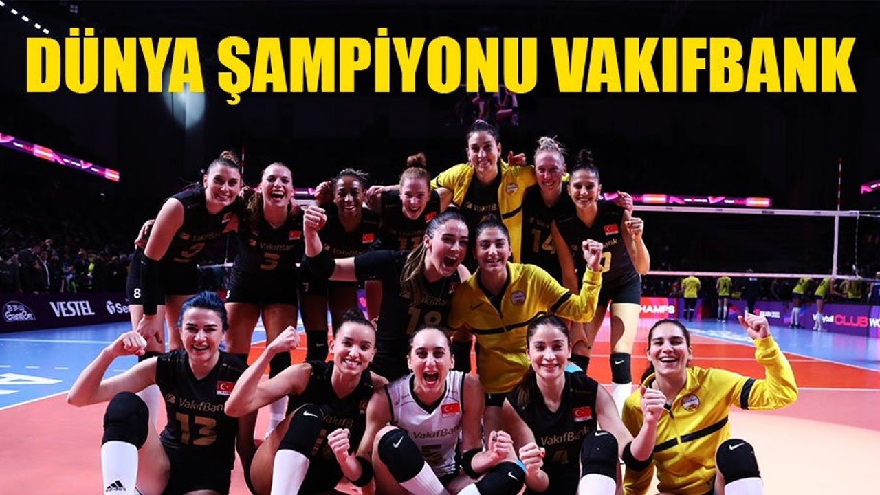 Vakıfbank, 2021 Dünya FIVB Kadınlar Şampiyonasında kupanın sahibi oldu