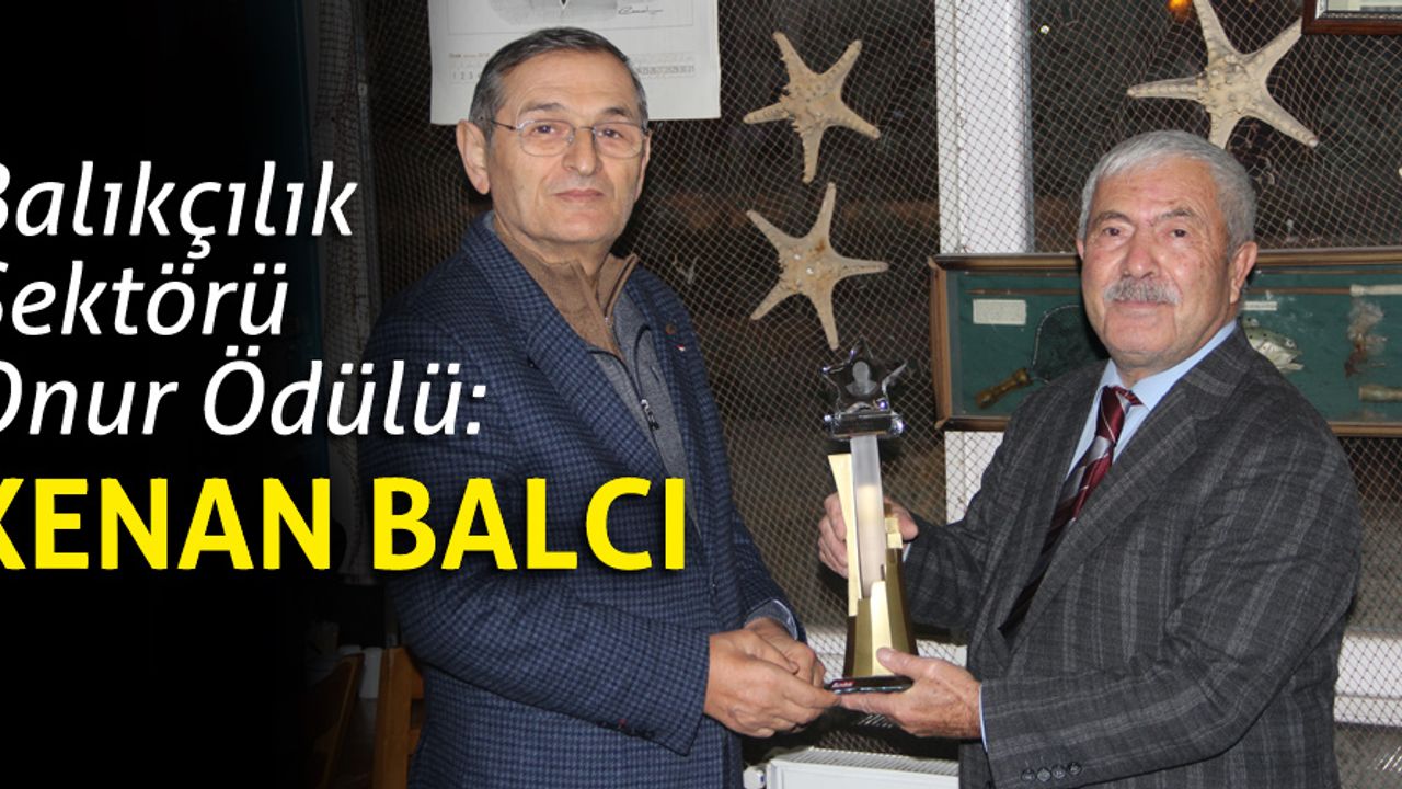 Yılın Starları ödülleri sahiplerini buldu: Kenan Balcı'ya 'Balıkçılık Sektörü Onur Ödülü' verildi