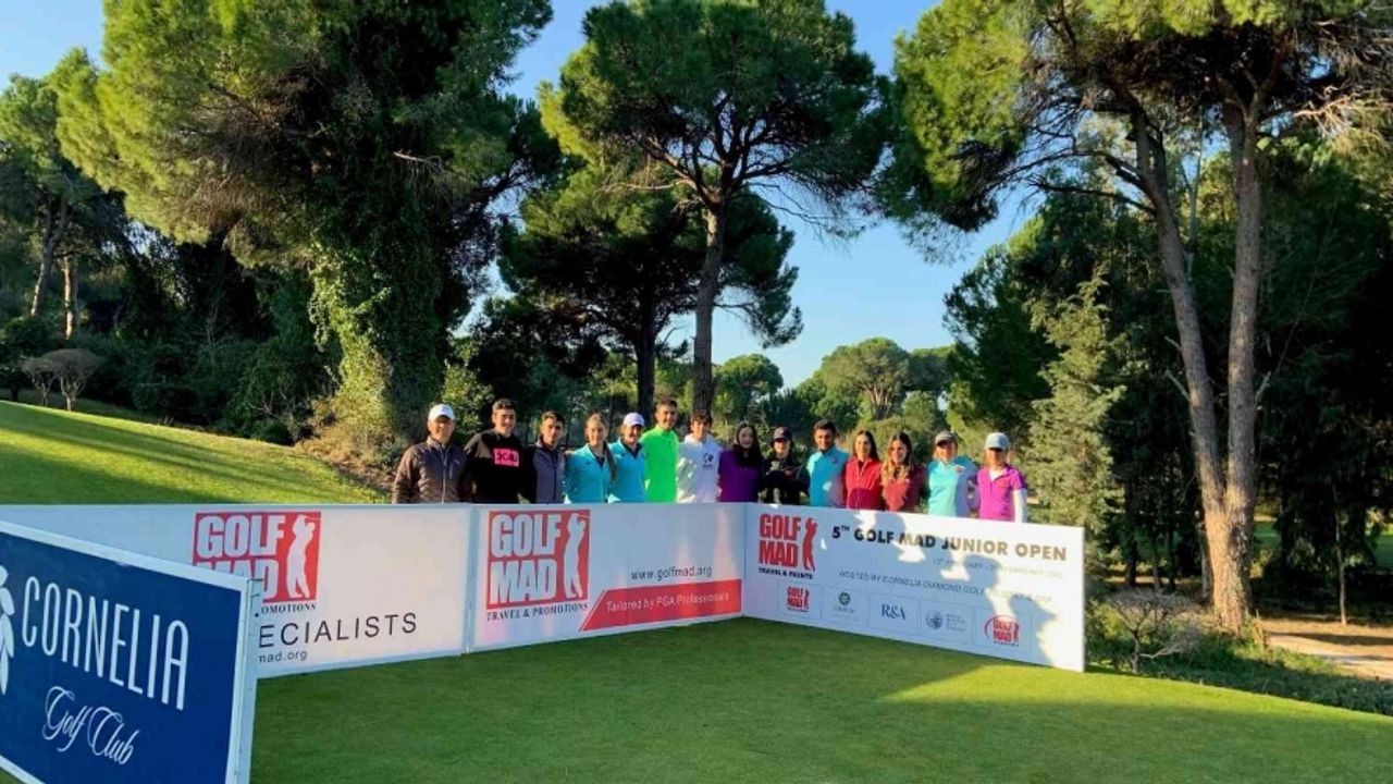 5. Golf Mad Junior Open’da milliler liderlik yarışını sürdürüyor