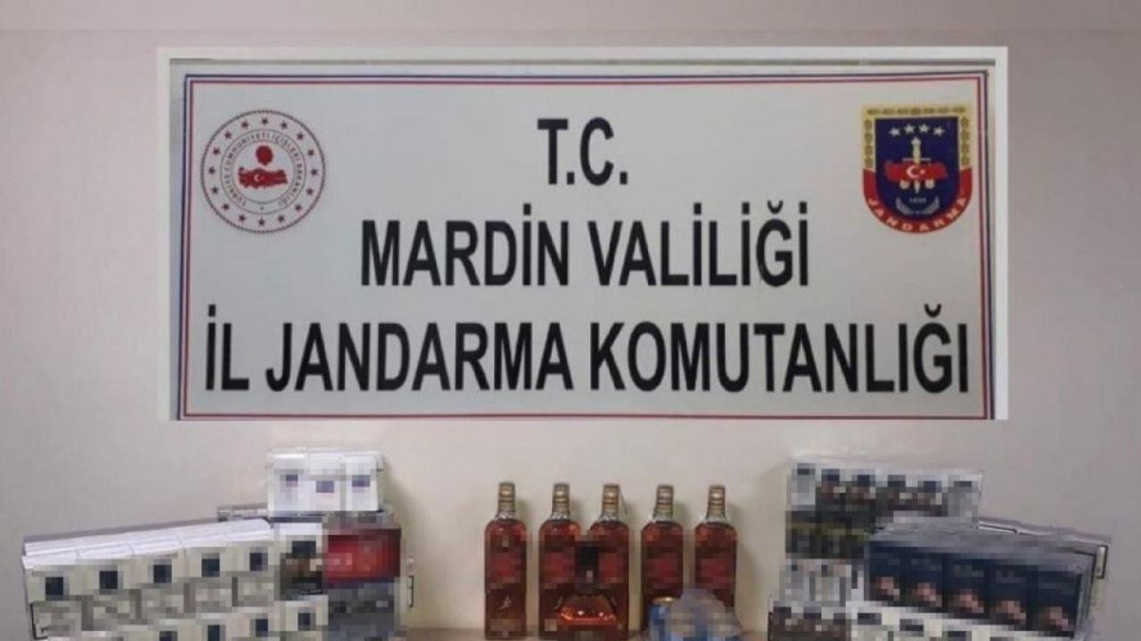 Mardin’de çok sayıda gümrük kaçağı ürün ele geçirildi