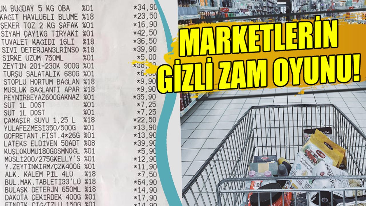 Marketlerin kuruş üzerinden gizli zam oyunu!