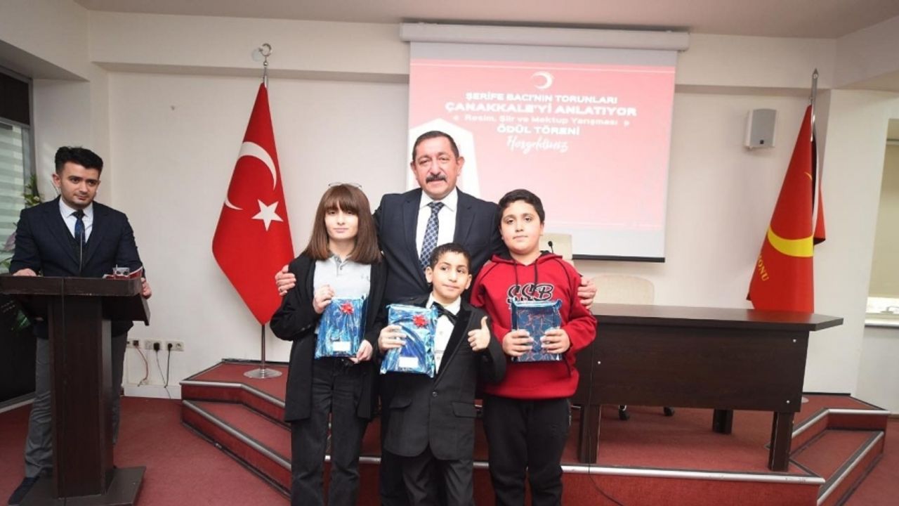’Şerife Bacı’nın Torunları Çanakkale’yi anlatıyor’ yarışmasında ödüller sahiplerini buldu