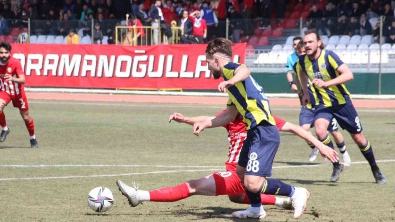 TFF 3. Lig: Karaman Belediyespor: 1 - Fatsa Belediyespor: 1