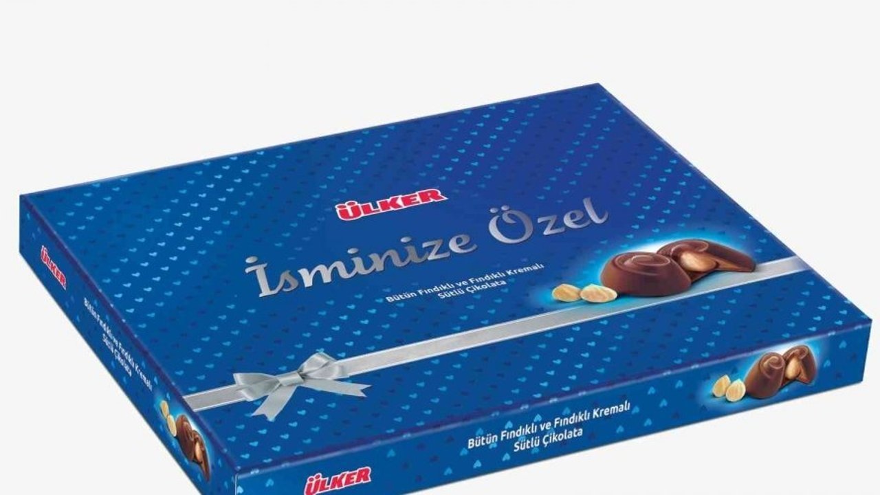 Ülker Ece’nin ‘İsme özel’ kutuları çikolata severleri bekliyor