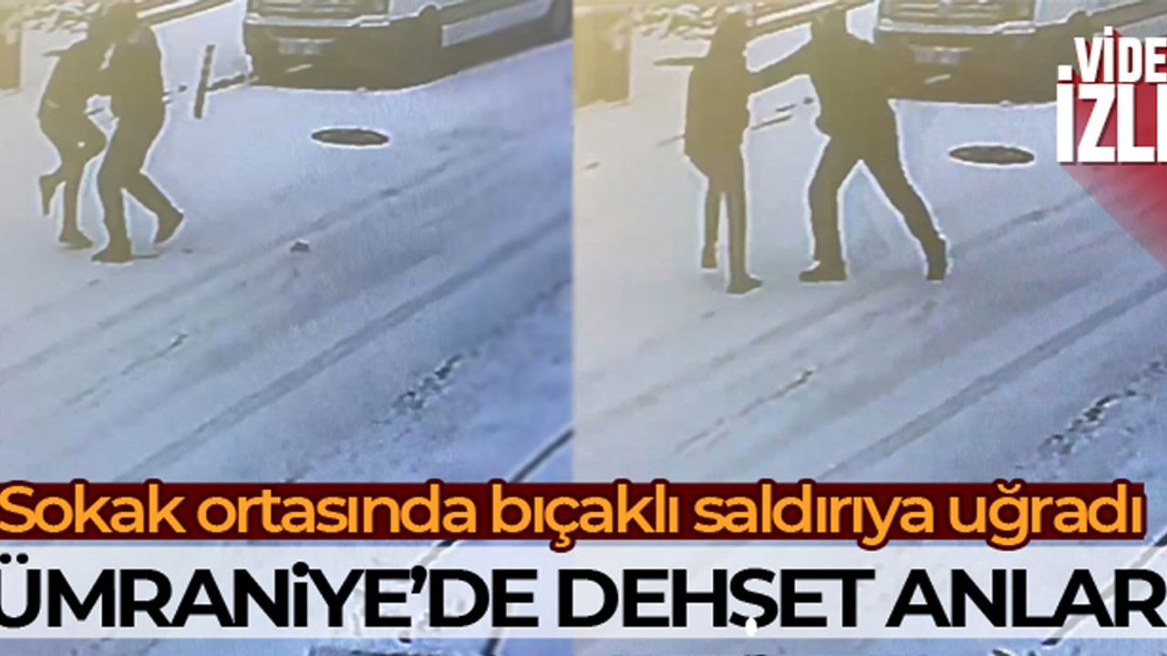 Ümraniye’de sokak ortasında dehşet! Kalbinden bıçaklanarak öldürüldü...