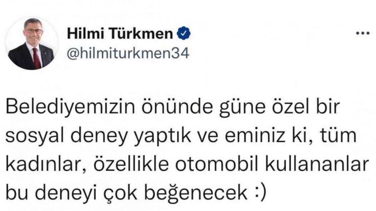 Üsküdar Belediyesi’nden 8 Mart’a özel sosyal deney videosu