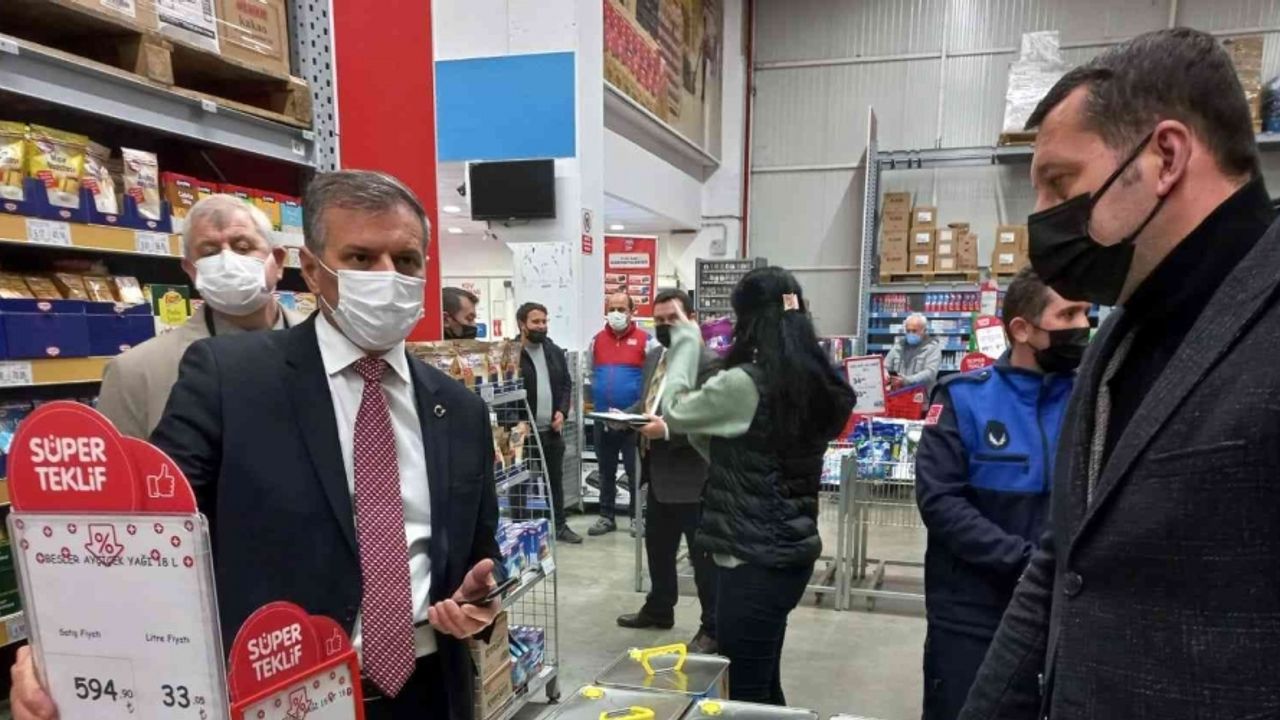 Vali Dağlı: “Samsun’da ayçiçek yağı sorunu yok"