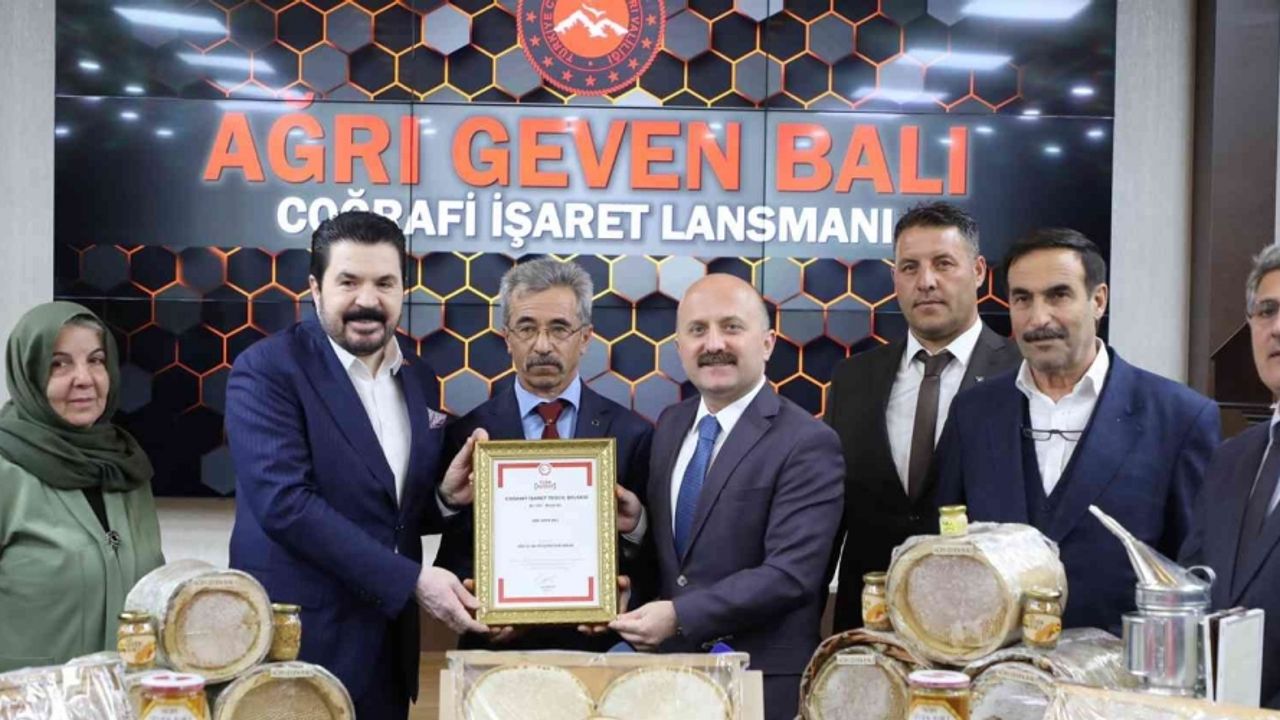 Antibiyotik özelliği bulunan Ağrı Geven Balı, Coğrafi İşaret Belgesi aldı