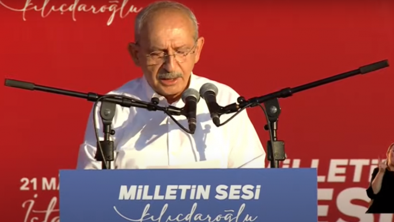Kemal Kılıçdaroğlu Maltepe mitinginde konuşuyor (CANLI)