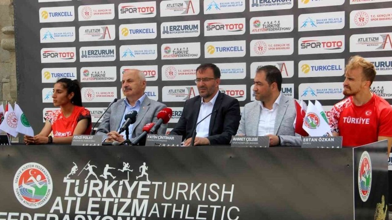 Erzurum’da Balkan Bayrak ve Uluslararası Sprint Kupası heyecanı başlıyor