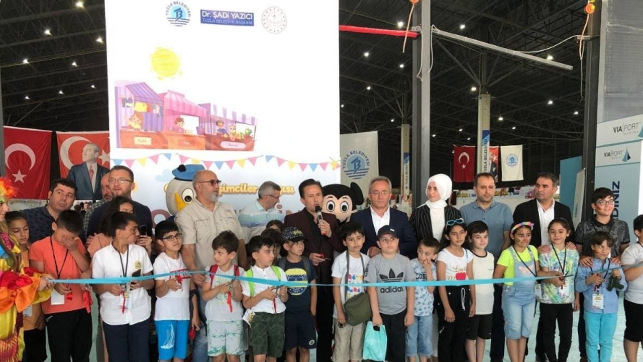 Türkiye’nin en büyük ’Çocuk Girişimciler Çarşısı’ Tuzla’da açıldı