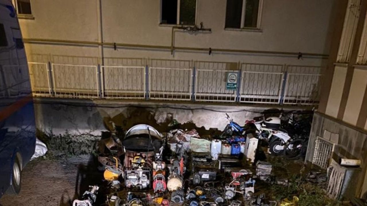 Kayseri’de 30 hırsızlık olayı aydınlatıldı, 1 milyon TL’lik çalıntı eşya ele geçirildi