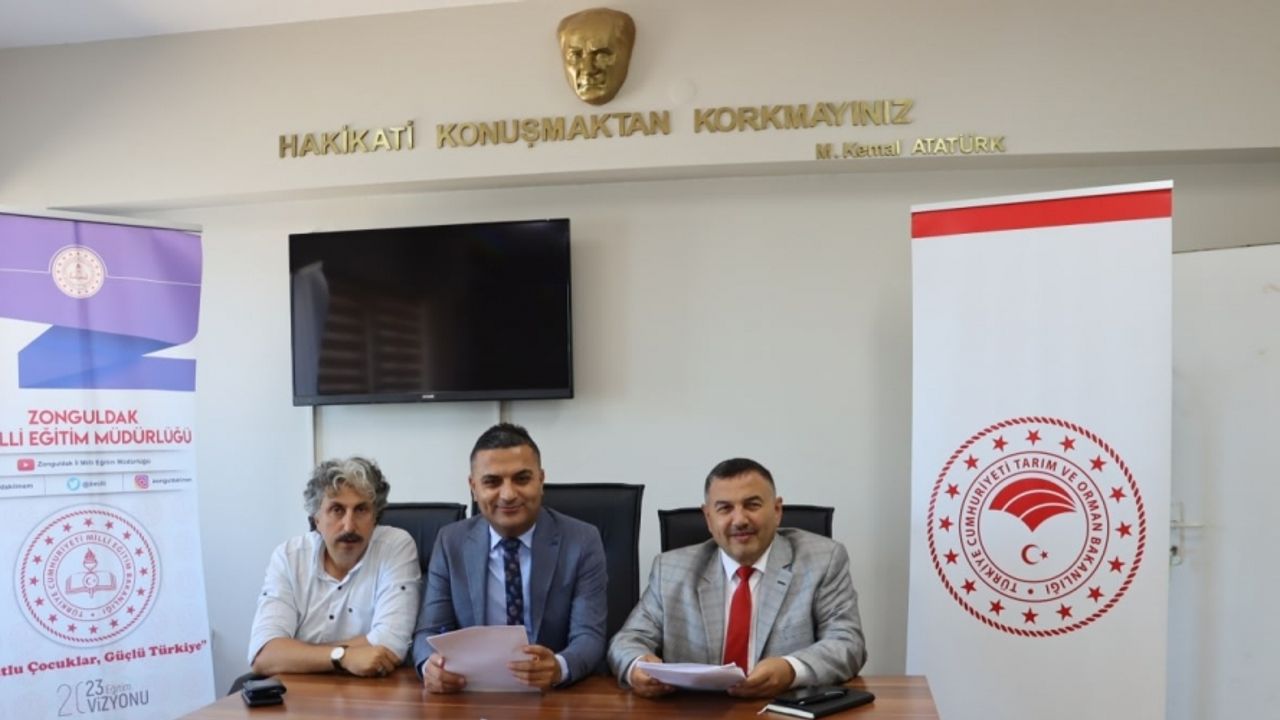 Zonguldak’ta mesleki ve tarım işbirliği protokolü imzalandı