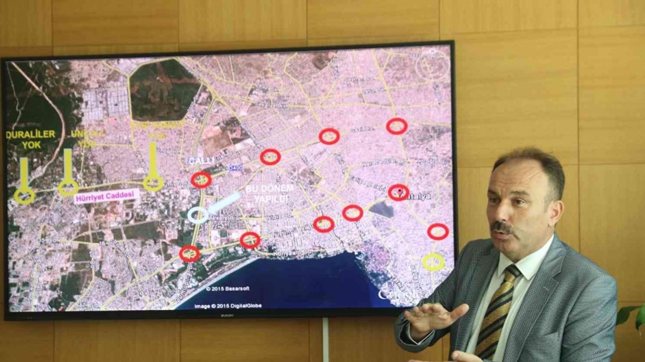 Antalya’da 99 kavşakta ‘akıllı kavşak’ sistemine geçiliyor