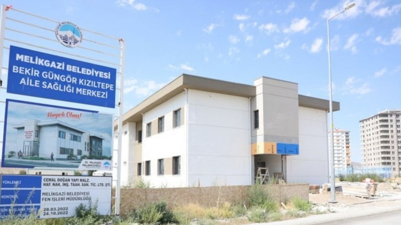 Bekir Güngör Kızıltepe Aile Sağlığı Merkezi yakında hizmet vermeye başlayacak