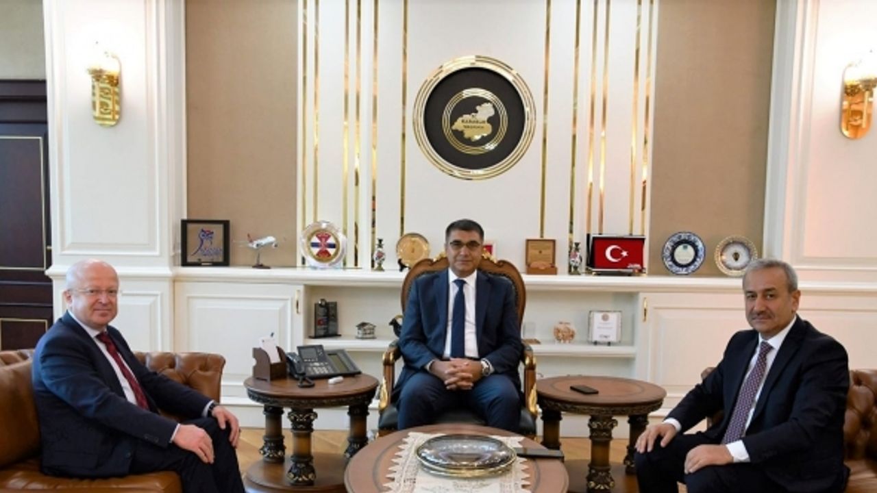 Genel Müdür Karalar, Vali Gürel ile görüştü