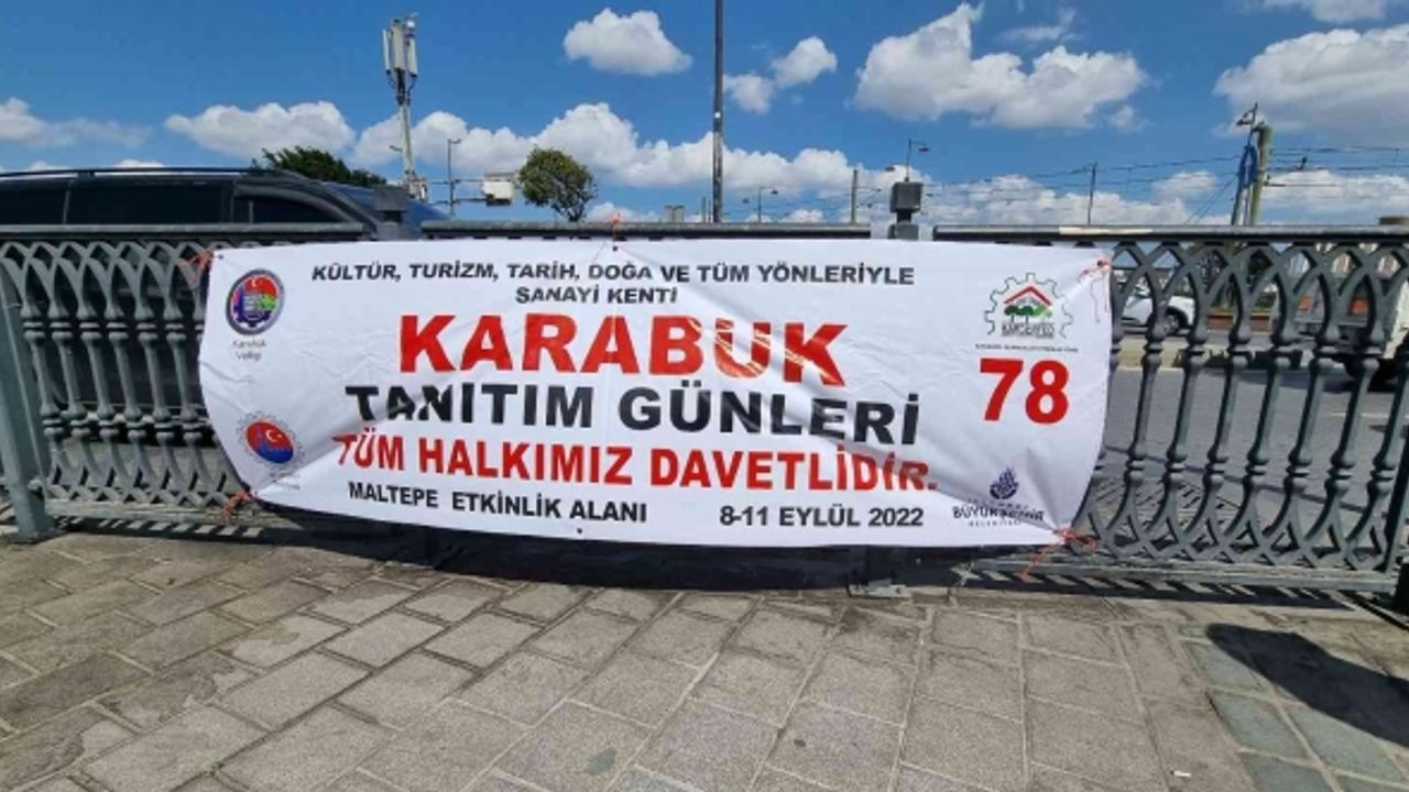 Karabük Tanıtım Günleri’ne davet için altınlı ve safranlı lokum dağıtıldı