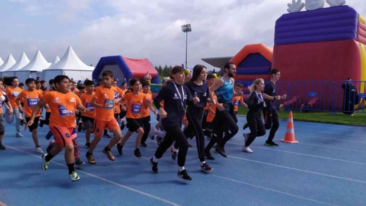 Başakşehir’de çocuk maratonu