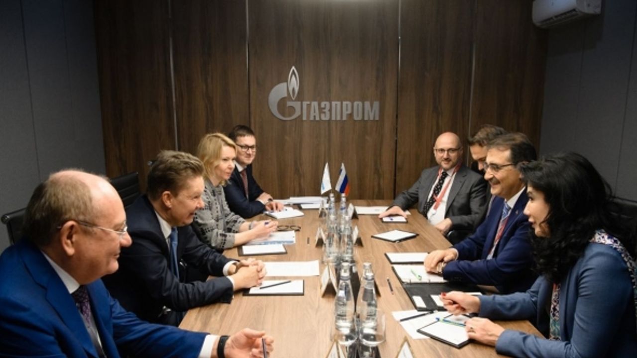Gazprom Başkanı Miller: "Türkiye’nin AB sınırında doğalgaz dağıtım merkezi oluşturabiliriz"