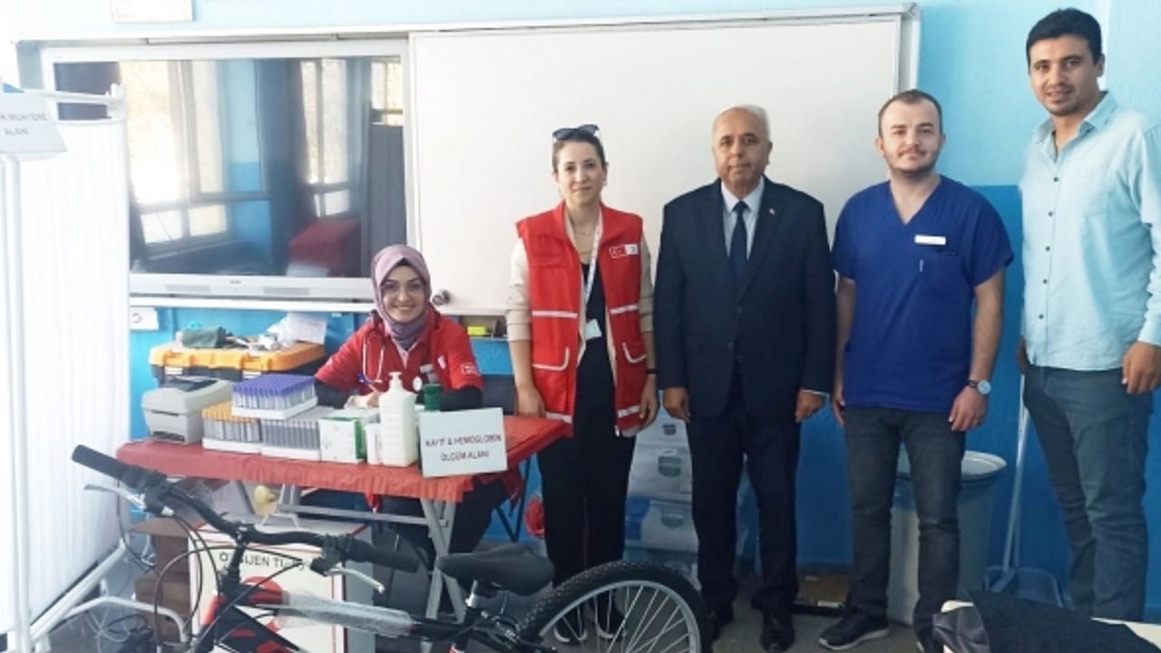 Manisa’da en çok kan bağışçısı getiren öğrenciye bisiklet hediye edilecek