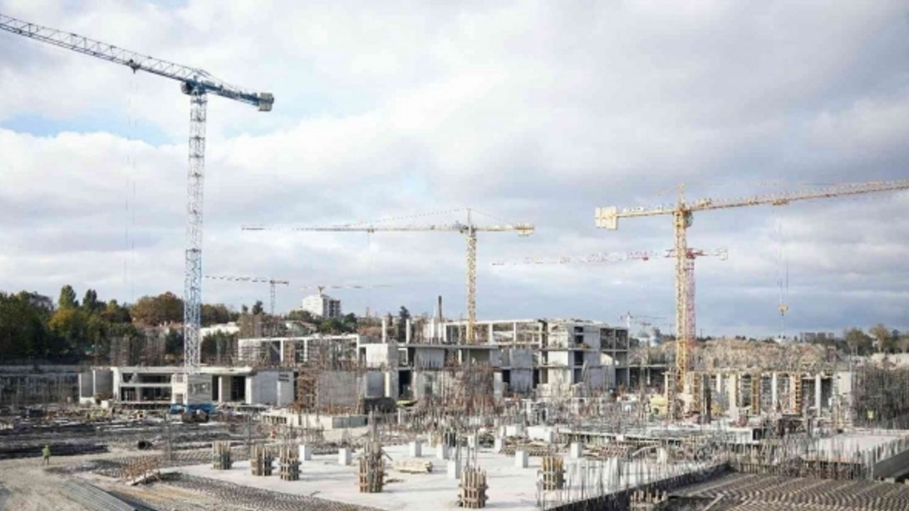 TBF Başkanı Türkoğlu, TBF Basketbol Gelişim Merkezi inşaatında incelemelerde bulundu