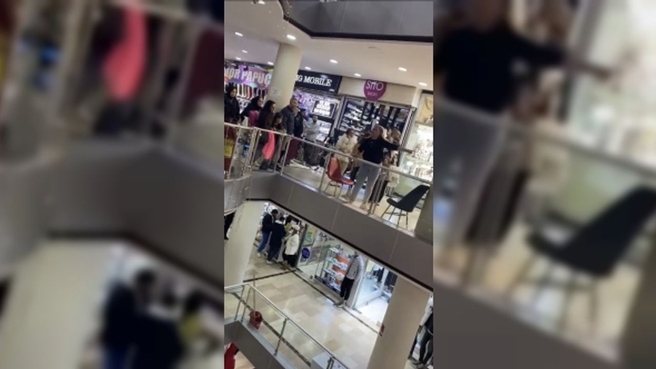 Beşiktaş’ta pasajda sinir krizi geçiren kadın ortalığı birbirine kattı