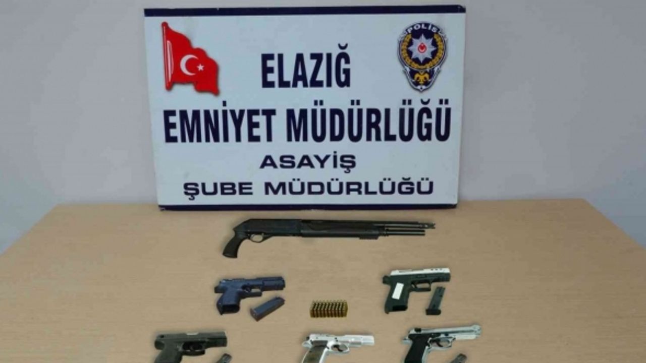 Elazığ’da asayiş ve şok uygulamaları: 22 kişi tutuklandı