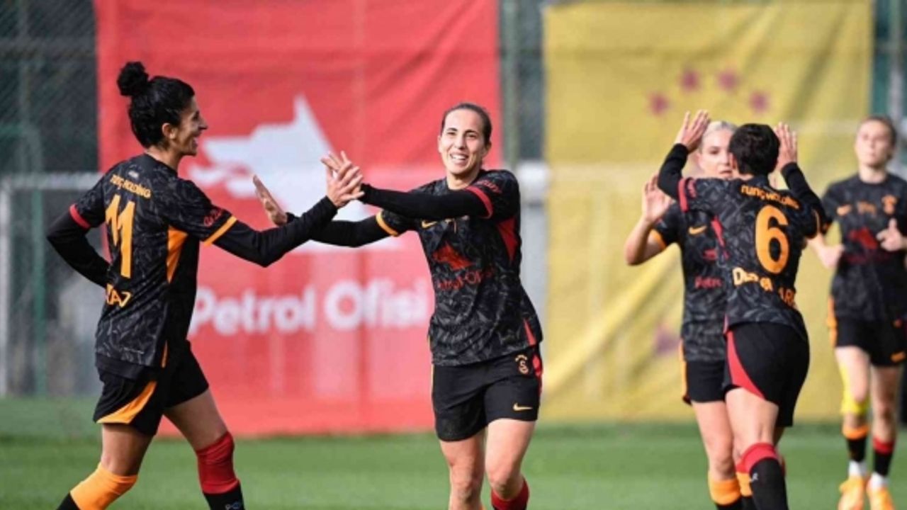 Kadın Futbol Süper Ligi: Galatasaray Petrol Ofisi: 13 - Kireçburnu: 1
