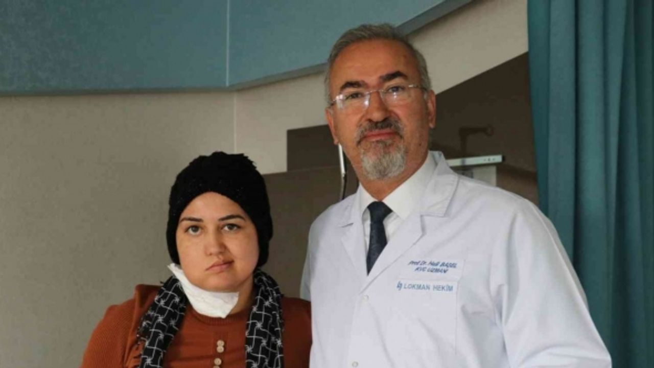 Mersinli hasta Lokman Hekim Van Hastanesinde sağlığına kavuştu