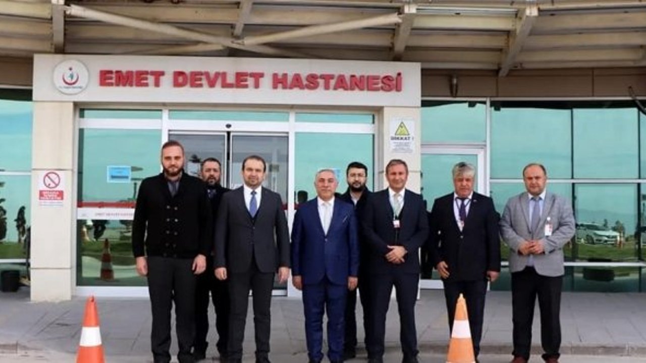 Emet’te ikinci basamak ilçe sağlık hizmetleri yerinde değerlendirildi