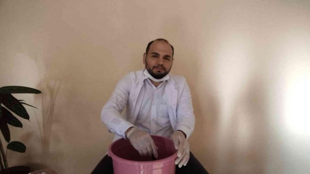 Tıp fakültesi öğrencisi birçok hastalığa deva fındık yağından sabun üretti