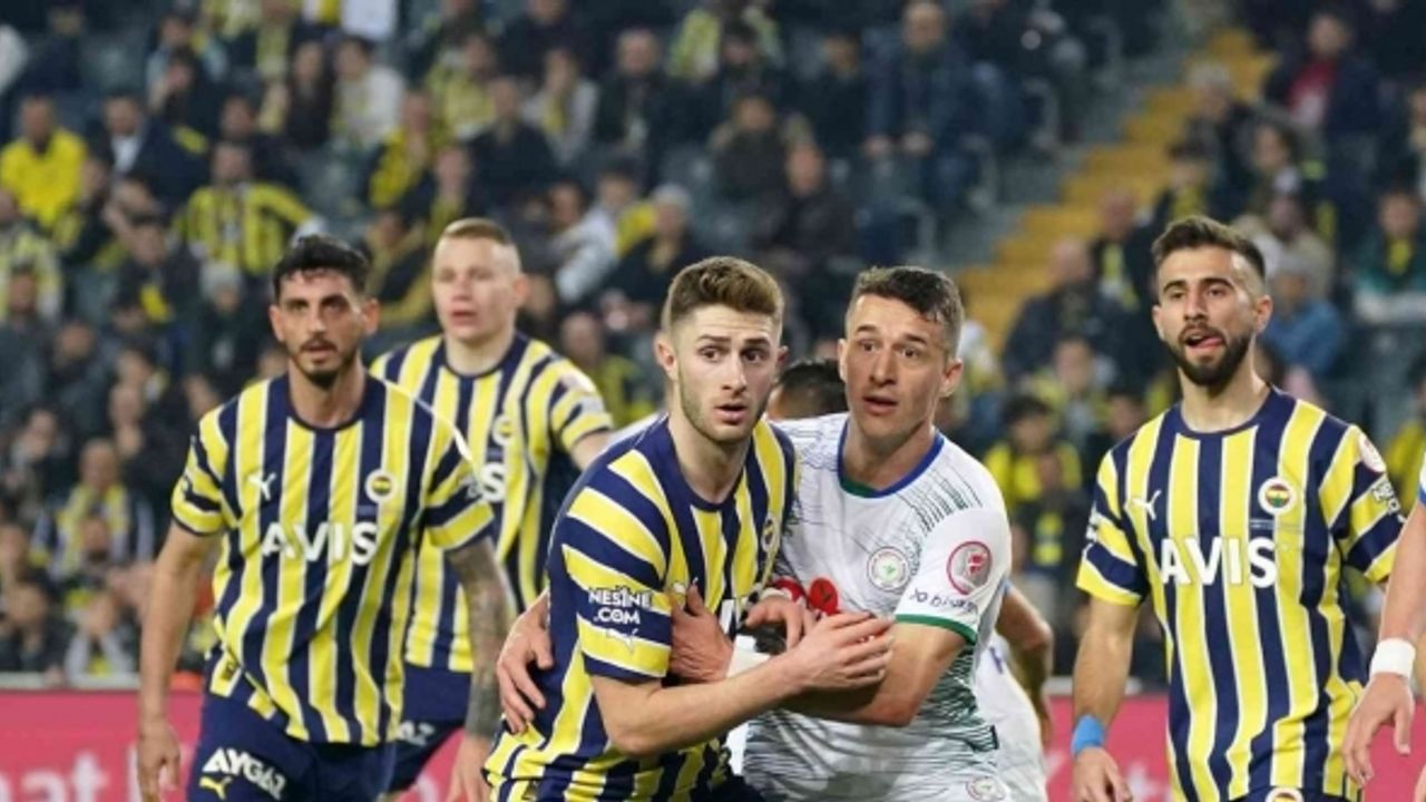 Ziraat Türkiye Kupası: Fenerbahçe: 2 - Çaykur Rizespor: 1 (Maç sonucu)