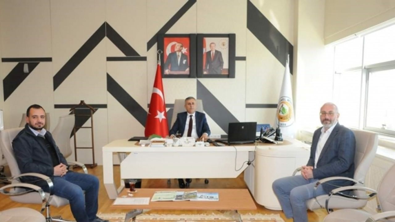 Kütahya 30 Ağustos OSB Müdürü Murat Demir, Bölge Müdürü Erdal Dingil’le görüştü