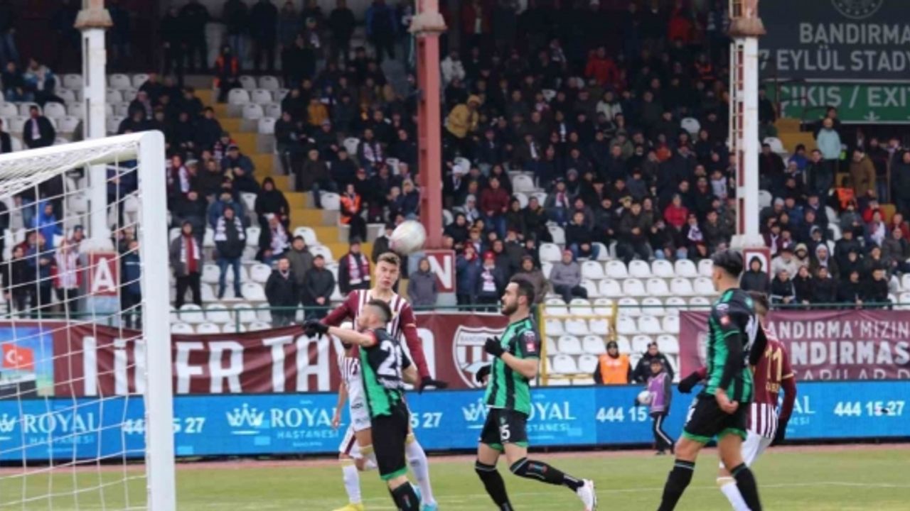 Spor Toto 1. Lig: Bandırmaspor: 1 - Denizlispor: 4