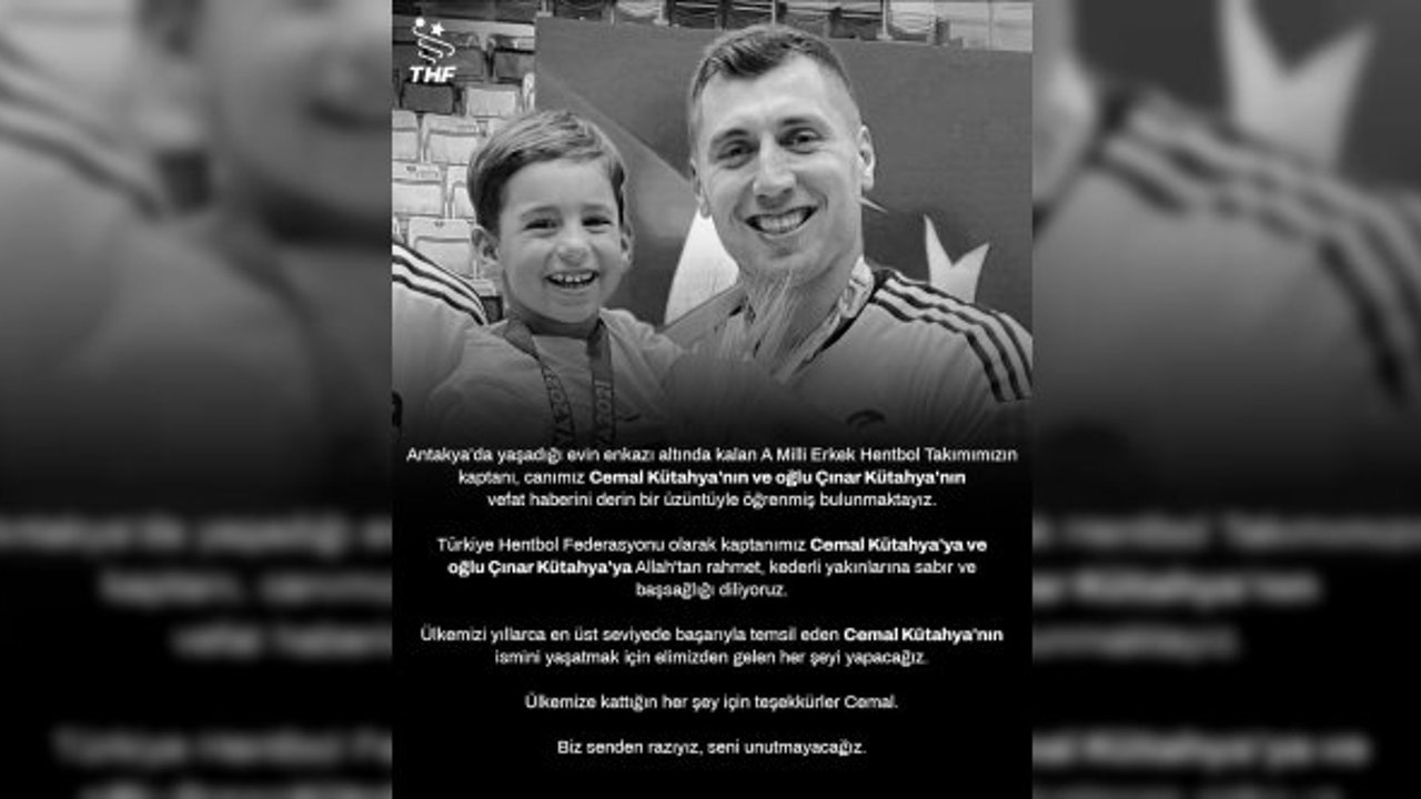 THF: "Kaptanımız Cemal Kütahya ve oğlu Çınar’ı kaybettik"