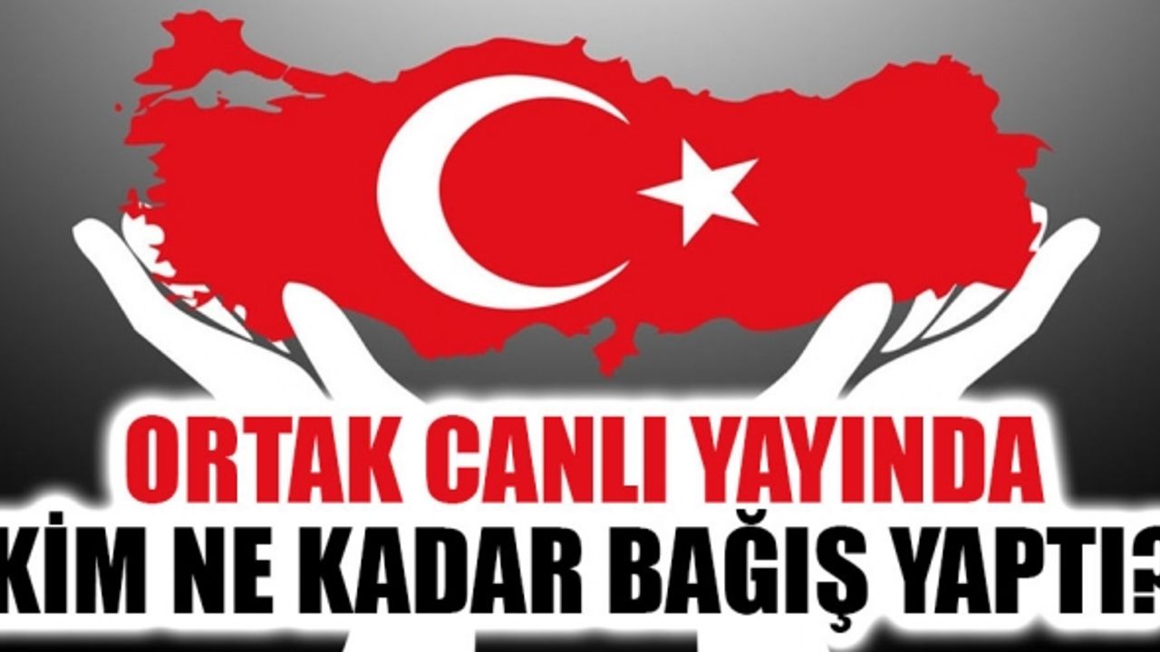 Türkiye Tek Yürek programı ne kadar bağış toplandı?