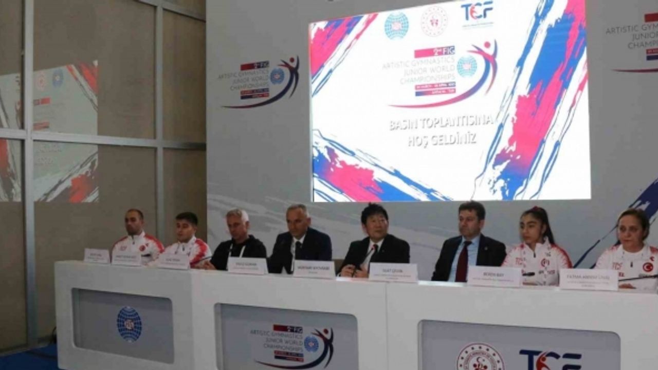 2. Artistik Cimnastik Gençler Dünya Şampiyonası yarın Antalya’da başlayacak