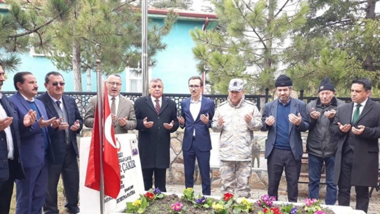 Altıntaş’ta şehit Piyade Uzman Çavuş Yaşar Çakır dualarla anıldı