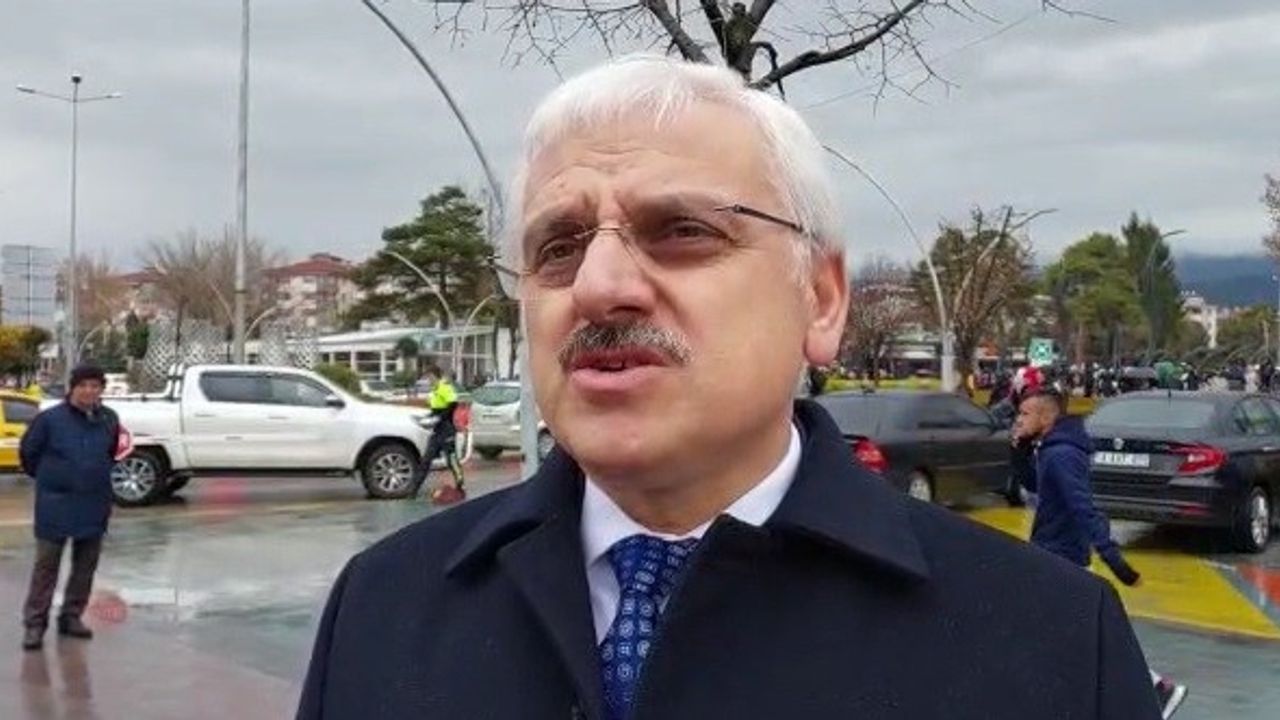 Bolu Valisi Erkan Kılıç: “Çok şükür can ve mal kaybımız söz konusu değil”